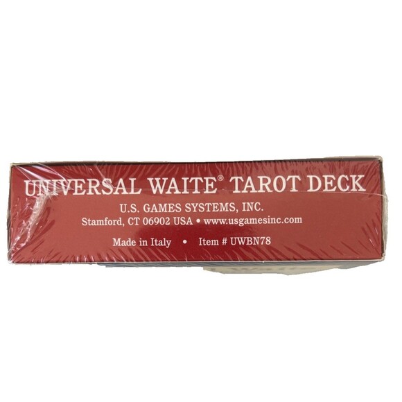 UNIVERSAL WAITE 78 Card Tarot Deck 1909 Artist Pamela Smith 4.75" x 2..75" NEW - Picture 7 of 7